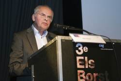 Bert Keizer tijdens de 3e Els Borst Lezing